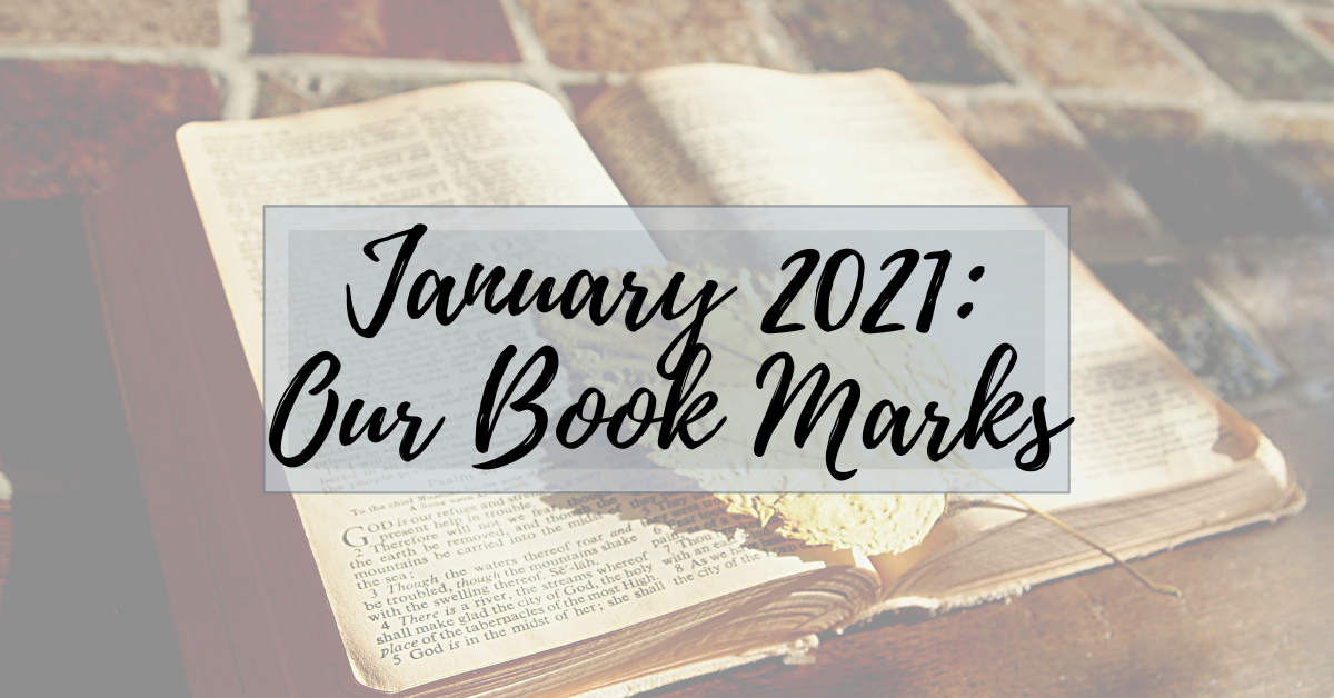 January 2021: Our Book Marks